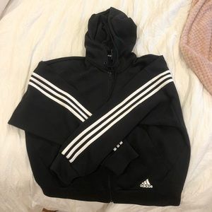 Adidas sweatshirt zip up